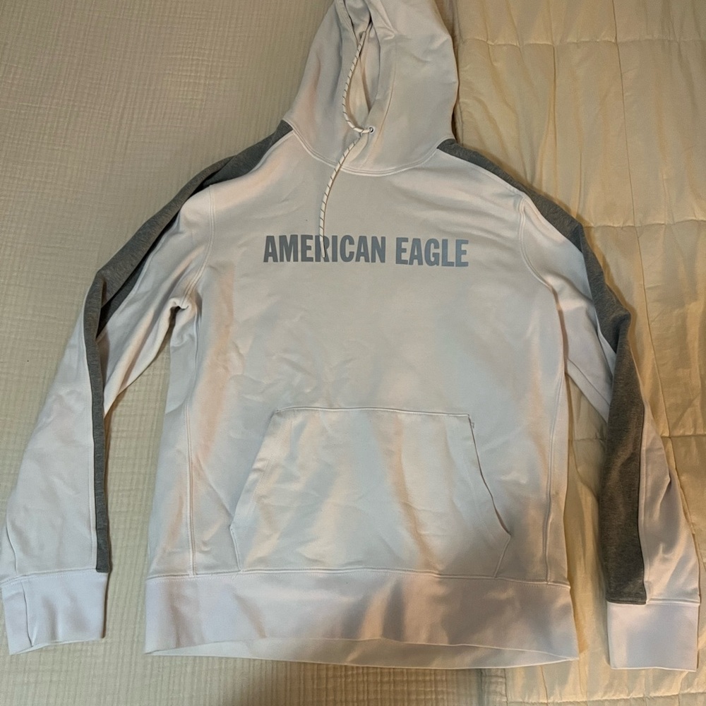 American eagle reflective logo hoodie